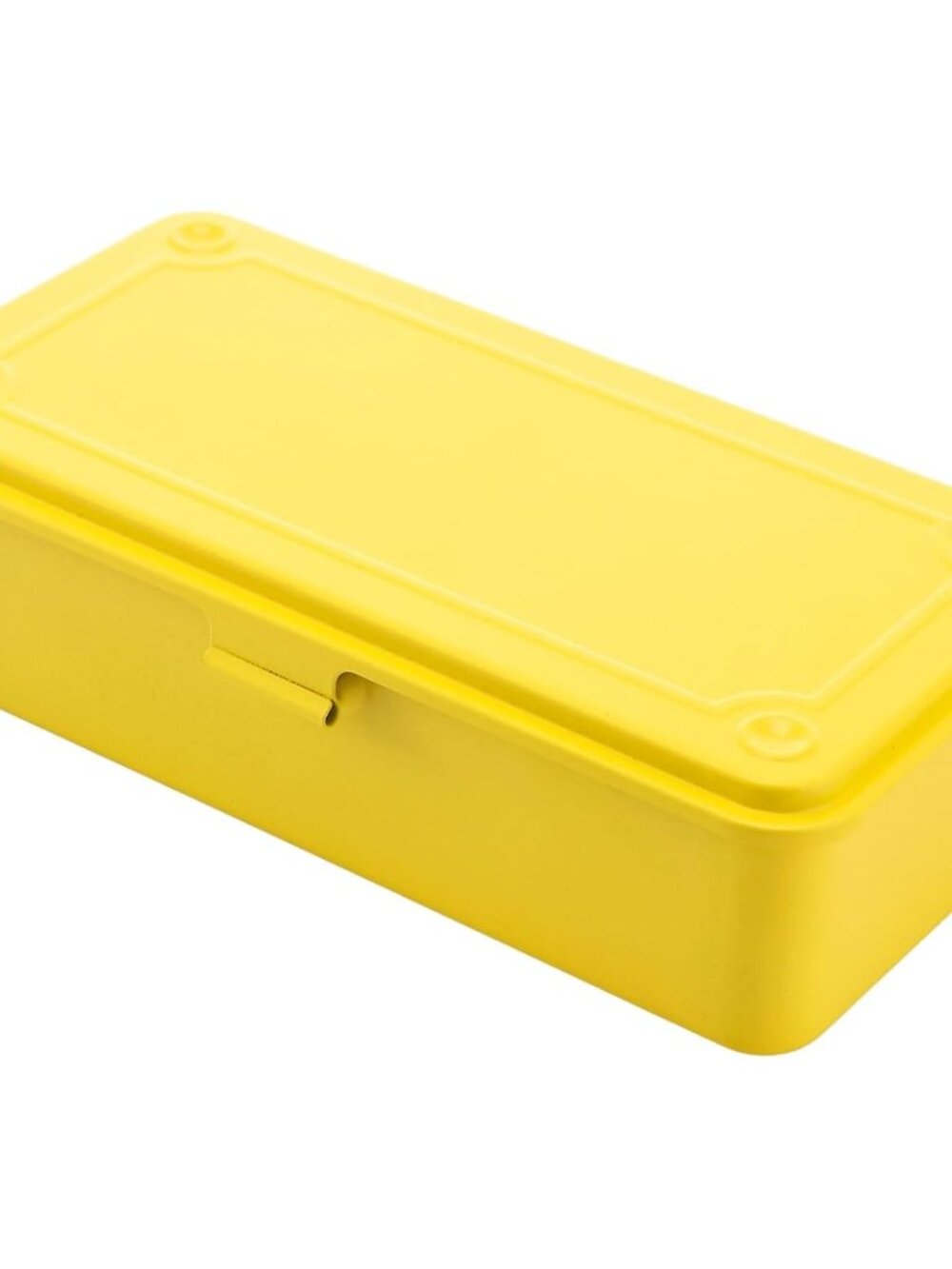 Steel Storage Box with Hinged Lid, Metal Container for Scrapbook Stamps, Rectang - Picture 6 of 6